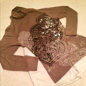 Magellan mock turtle neck